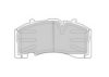 BPW 0980108160 Brake Pad Set, disc brake